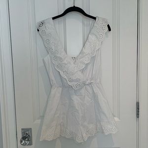 Lovers + Friends Eyelet Romper